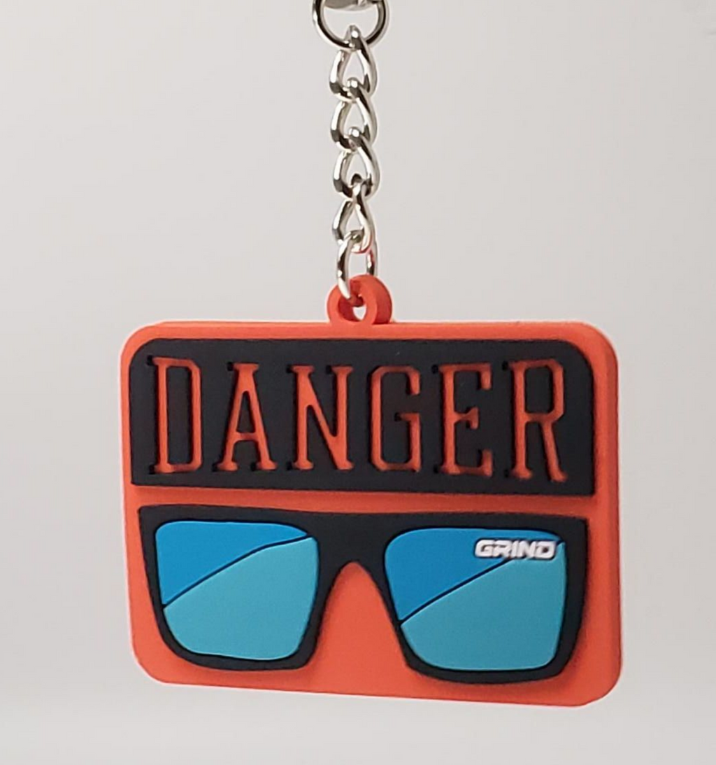 "DANGER" Key Chain