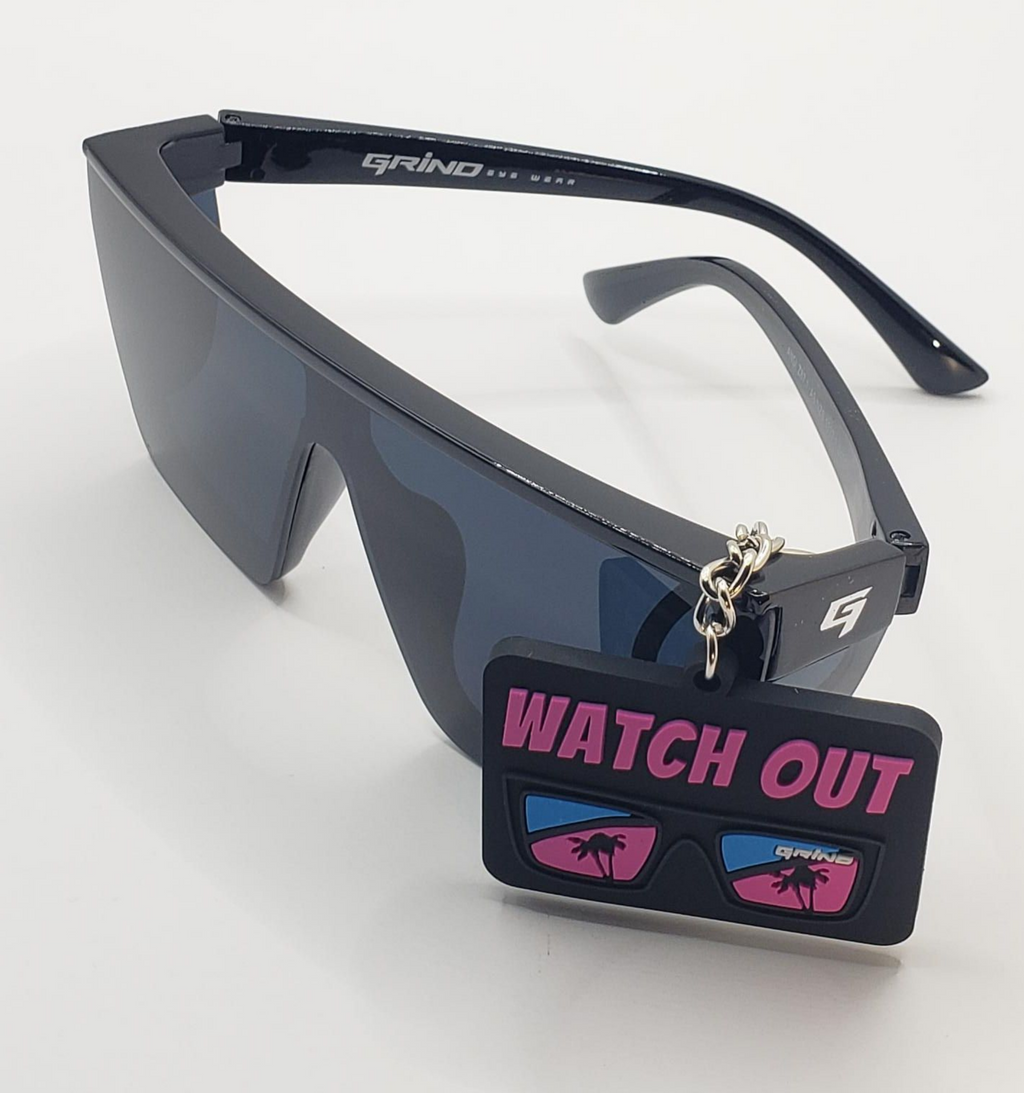 "WATCH OUT" Key Chain