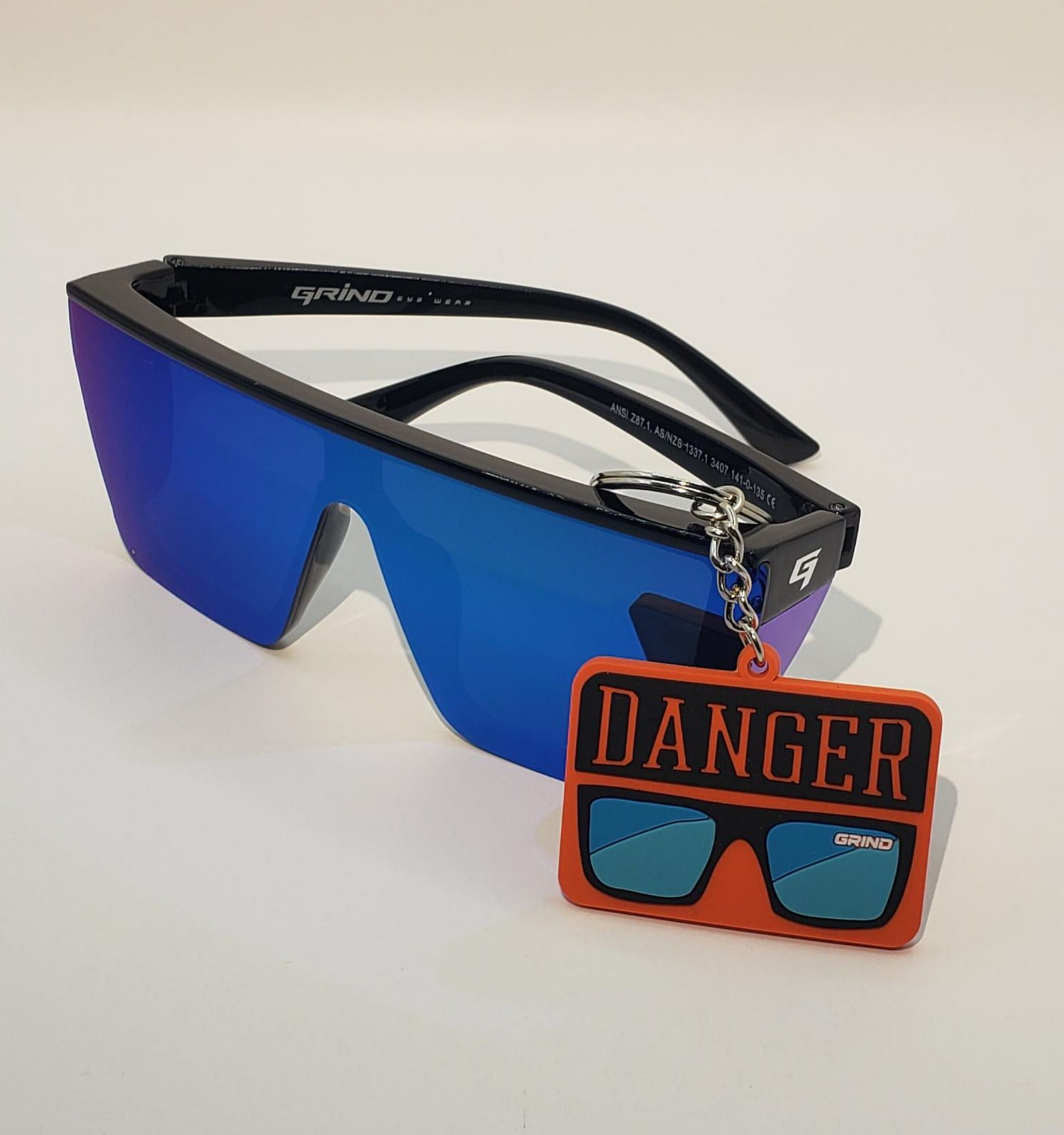 "DANGER" Key Chain